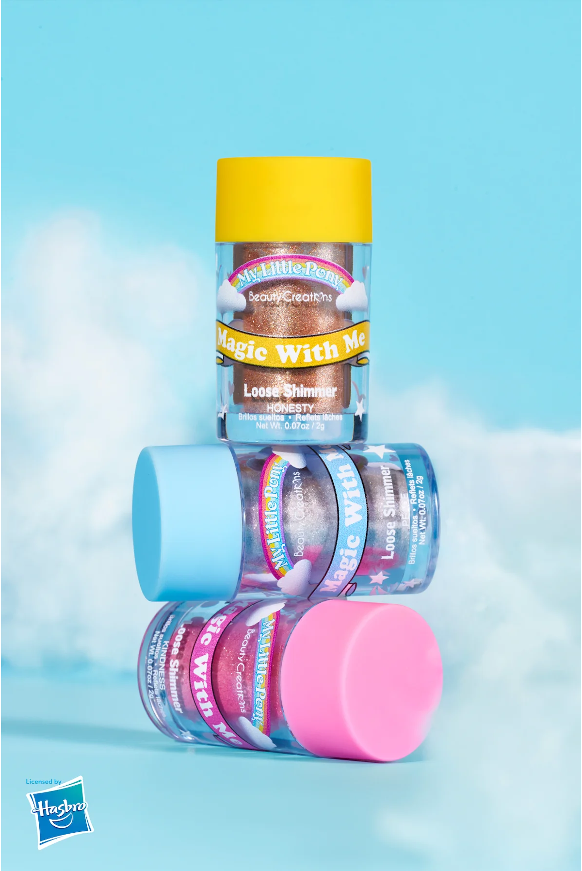 MAGIC WITH ME LOOSE SHIMMERS SET 001 SUPERNATURAL HN BEAUTY CREATIONS X MY LITTLE PONY "MAGIC WITH ME" LOOSE SHIMMERS SET - Imagen 1