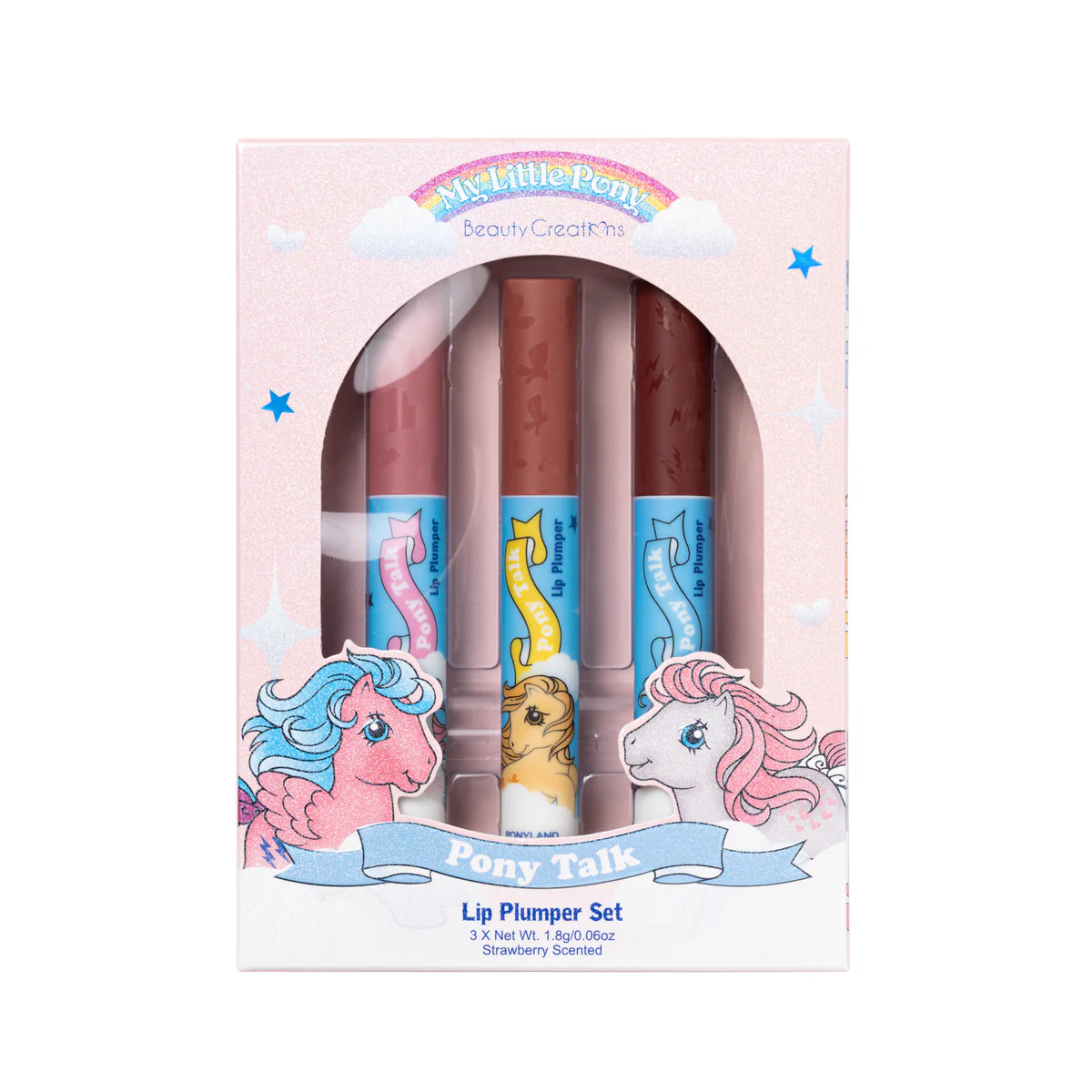 PONY TALK LIP PLUMPER SET 002 SUPERNATURAL HN BEAUTY CREATIONS X MY LITTLE PONY "PONY TALK" LIP PLUMPER SET - Imagen 1
