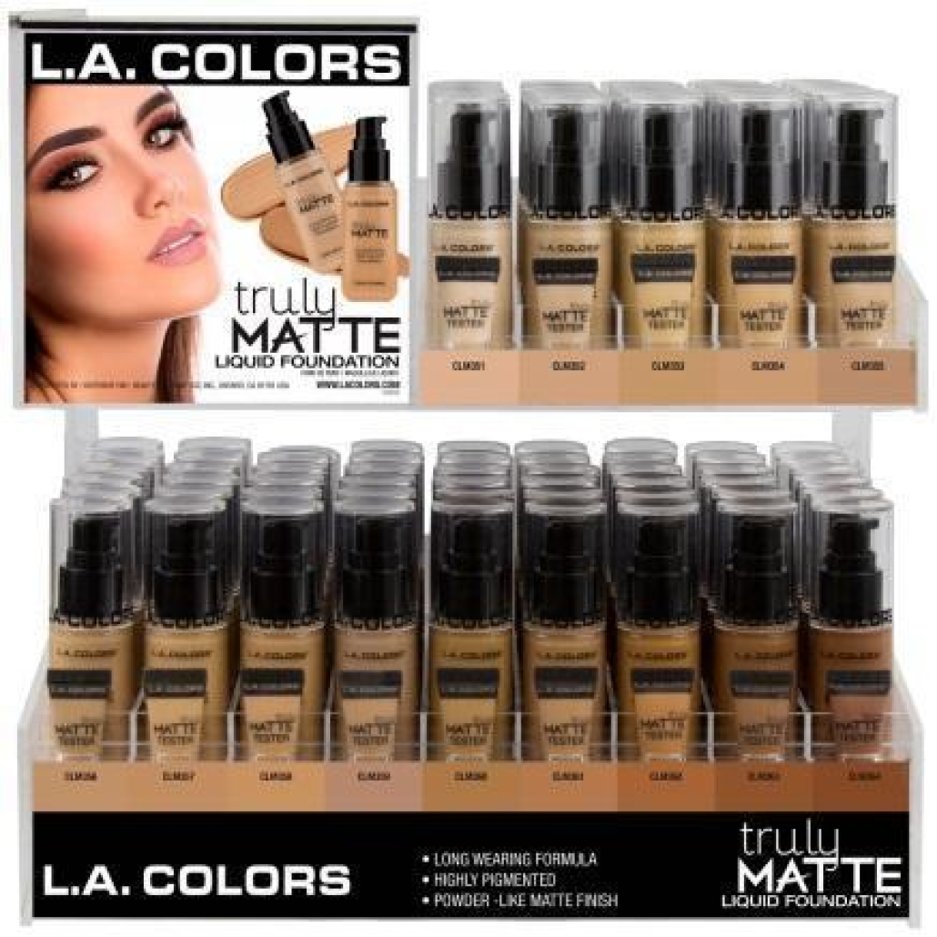 TRULY MATTE FOUNDATION DISPLAY 001 SUPERNATURAL HN TRULY MATTE FOUNDATION DISPLAY - Imagen 1