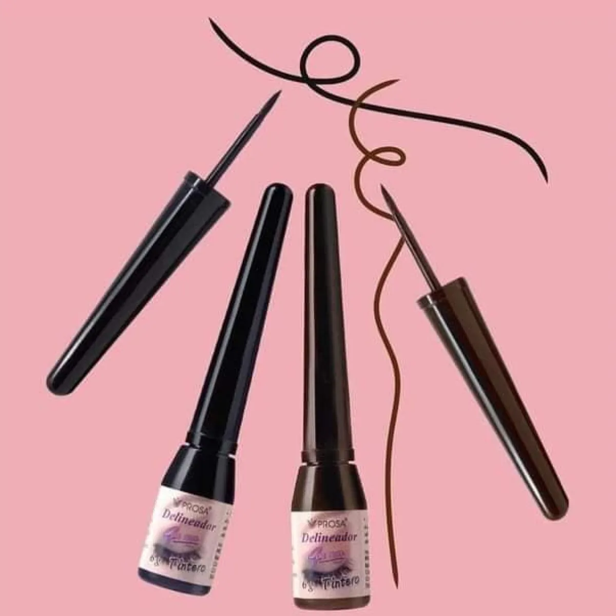 DELINEADOR TINTERO (CAFÉ Y NEGRO) SUPERNATURALHN DELINEADOR TINTERO (CAFÉ Y NEGRO) - Imagen 1