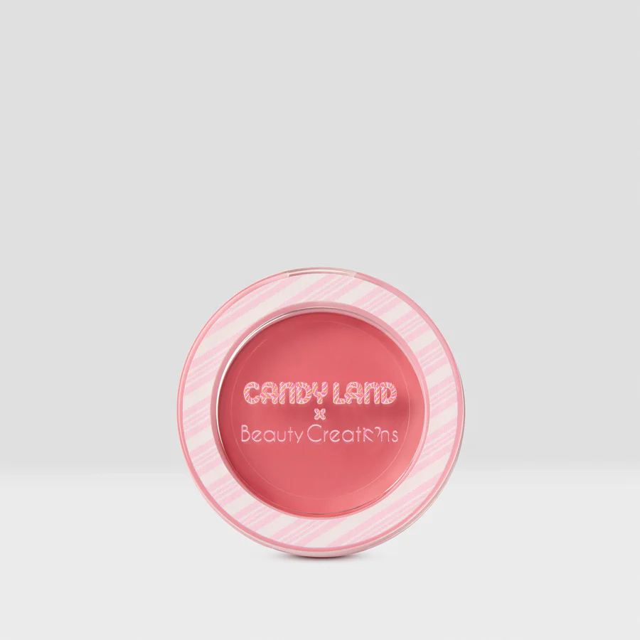 CANDY LAND X BEAUTY CREATIONS SWEET SWIRL CREAM AND POWDER BLUSH & BRUSH SET - Imagen 3