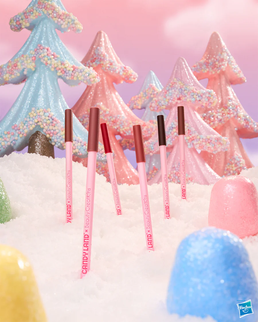 CANDY LAND X BEAUTY CREATIONS SWEET TOOTH WOODEN LIP LINER SET - Imagen 2