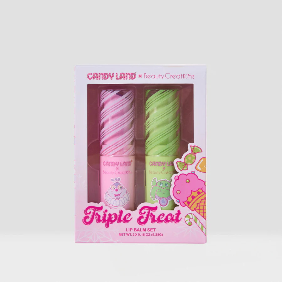 CANDY LAND X BEAUTY CREATIONS TRIPLE TREAT LIP BALM SET - Imagen 1