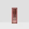 WOODEN LIP PENCIL SET 6pc