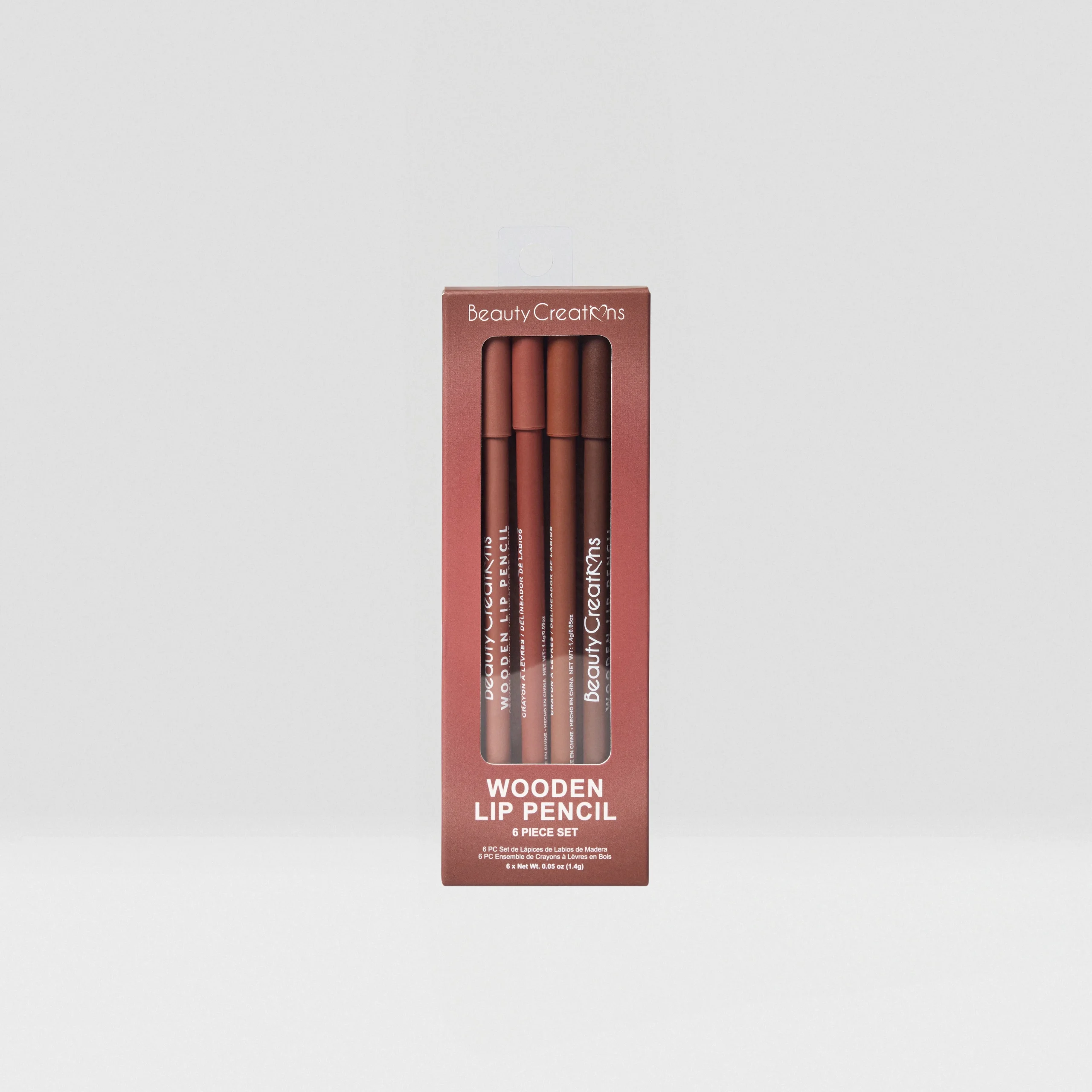 WOODEN LIP PENCIL SET 6PC F1 SUPERNATURALHN WOODEN LIP PENCIL SET 6pc - Imagen 1